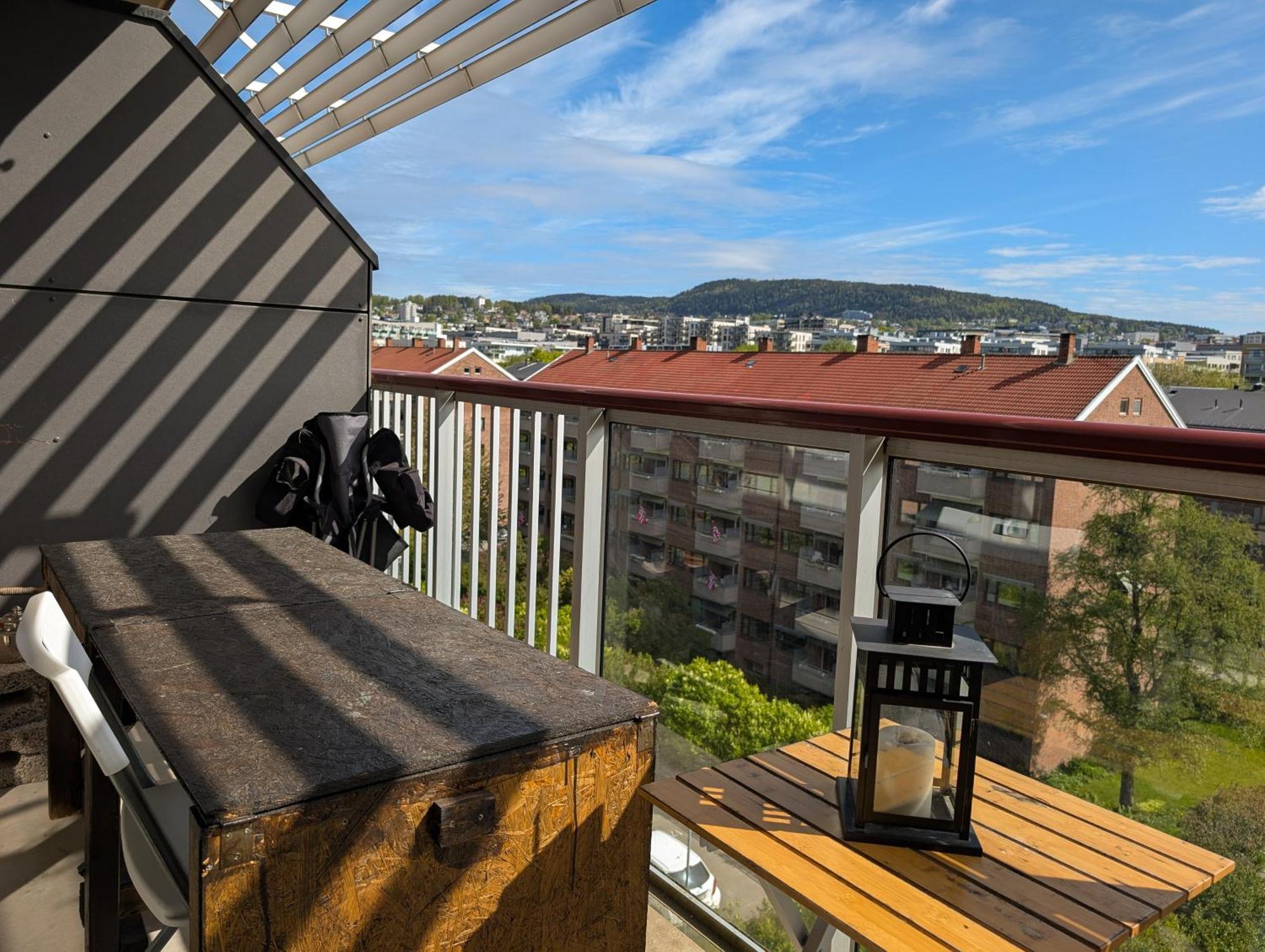 Spacious And Cozy Study Apartment With Balcony Oslo Esterno foto