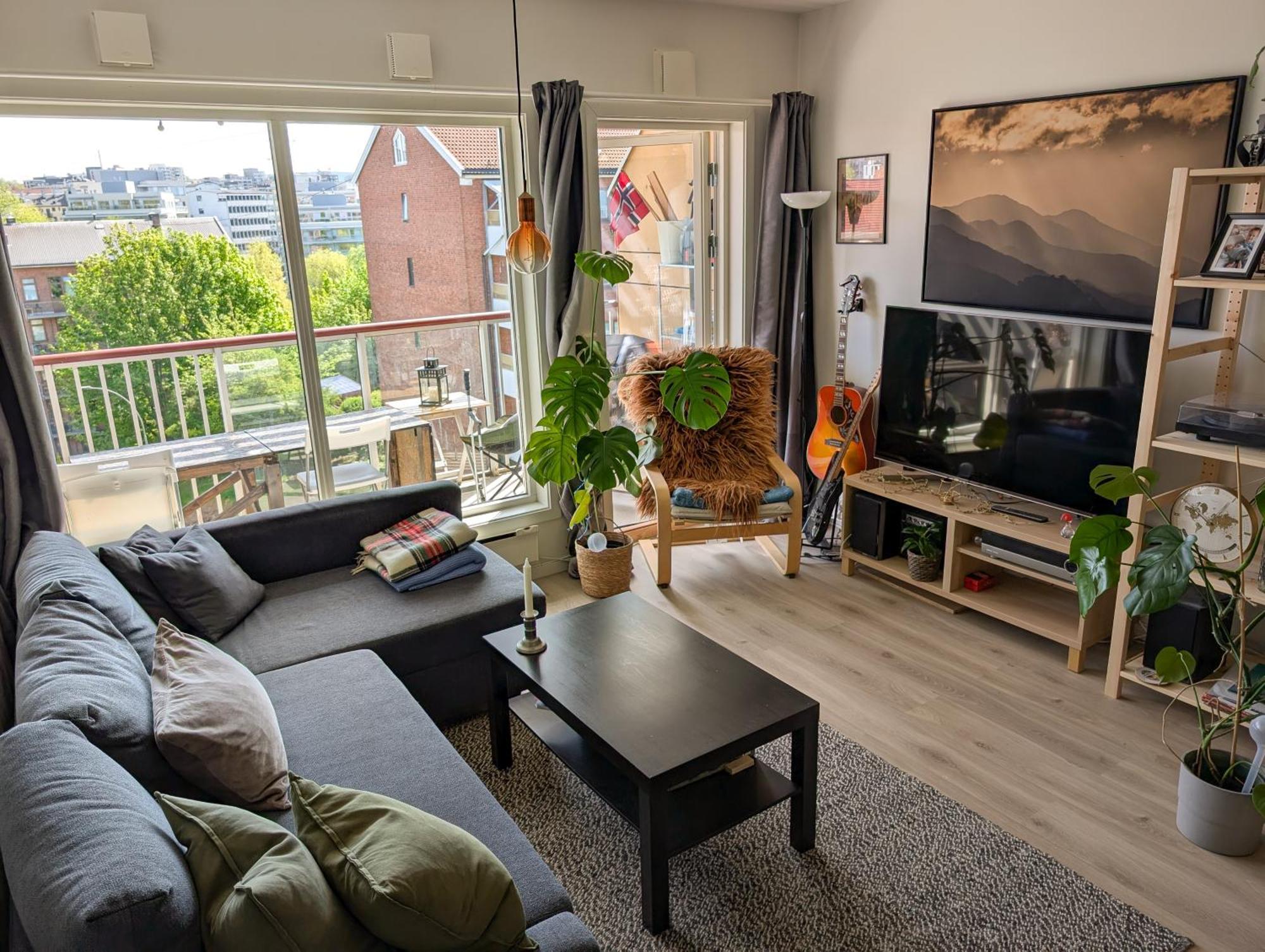 Spacious And Cozy Study Apartment With Balcony Oslo Esterno foto