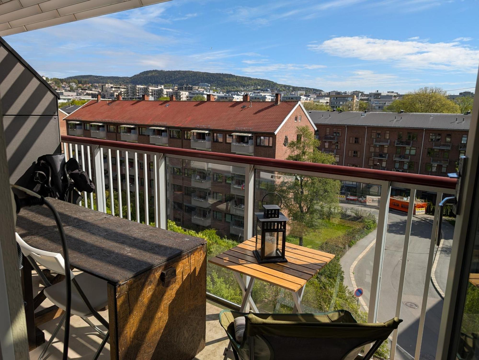 Spacious And Cozy Study Apartment With Balcony Oslo Esterno foto