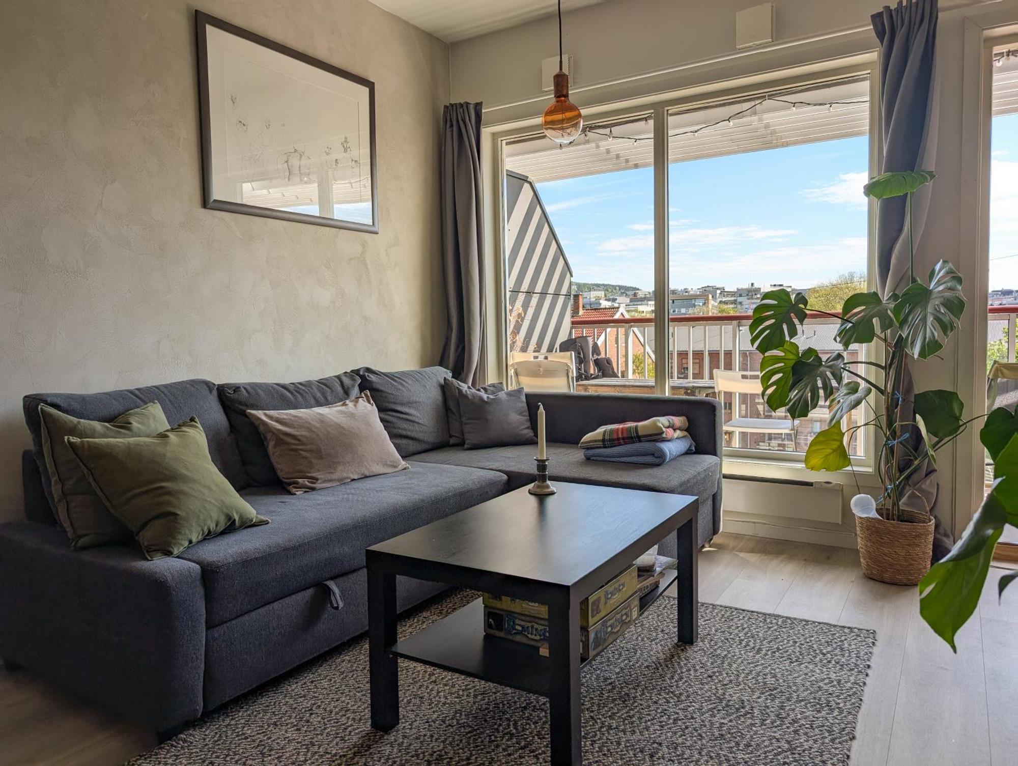 Spacious And Cozy Study Apartment With Balcony Oslo Esterno foto