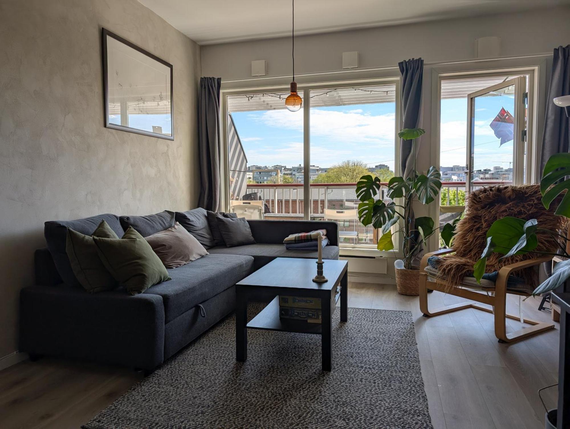 Spacious And Cozy Study Apartment With Balcony Oslo Esterno foto