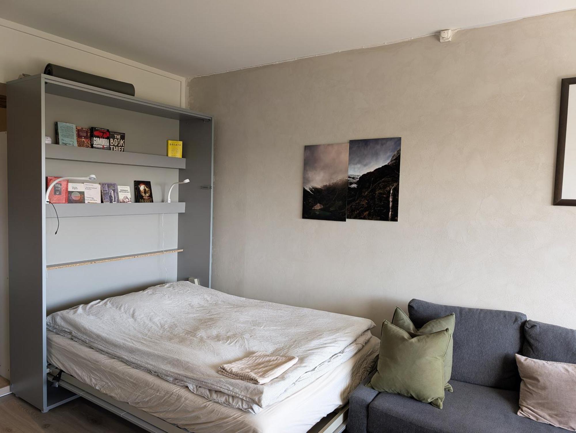 Spacious And Cozy Study Apartment With Balcony Oslo Esterno foto
